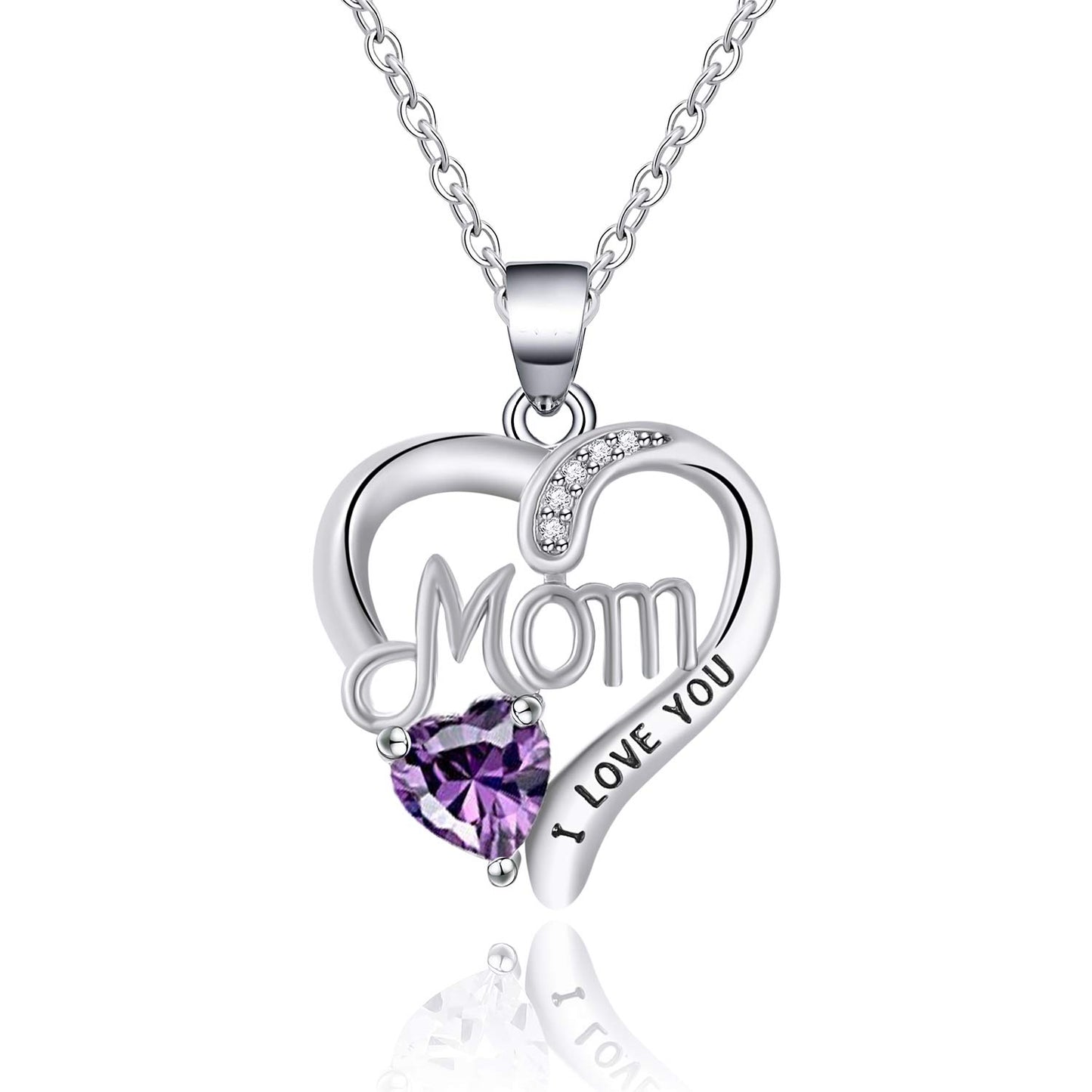 Amethyst Mom Necklace