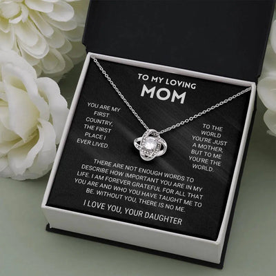 Clover Mom Necklace
