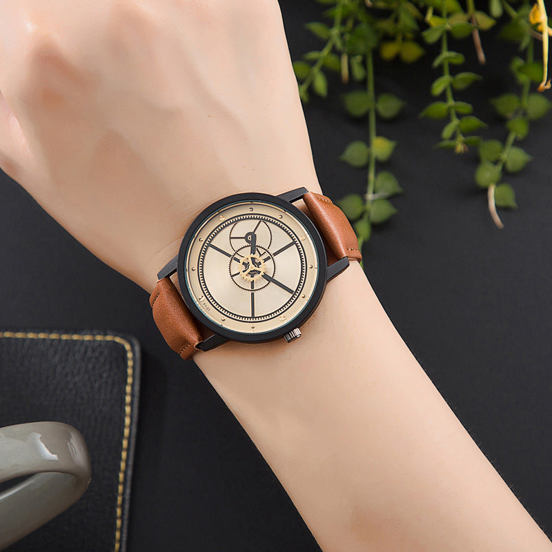 Unisex Quartz Gear Watches