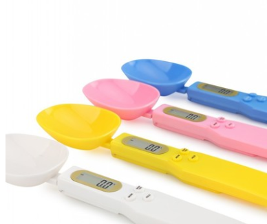 Digital Kitchen Measuring Spoon Scale with LCD Display