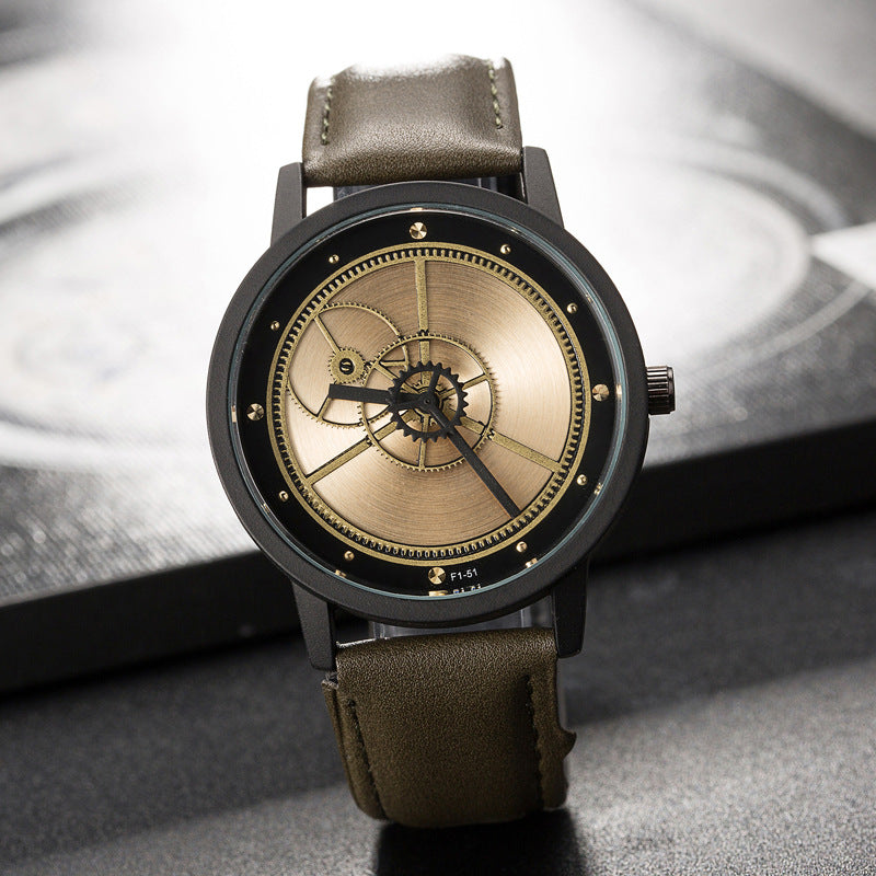 Unisex Quartz Gear Watches