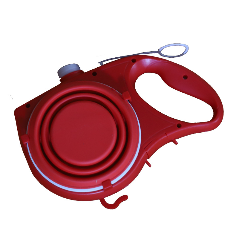 Hydra Walk Pet Leash with Water Bottle Cup