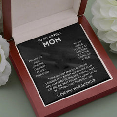 Eternal Heart Clover Necklace Pendant for Mother's Day