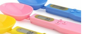 Digital Kitchen Measuring Spoon Scale with LCD Display