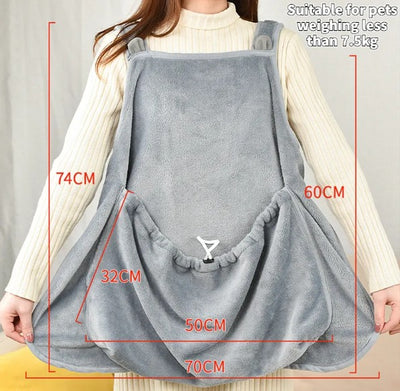 Cozy Pet Carrier Apron