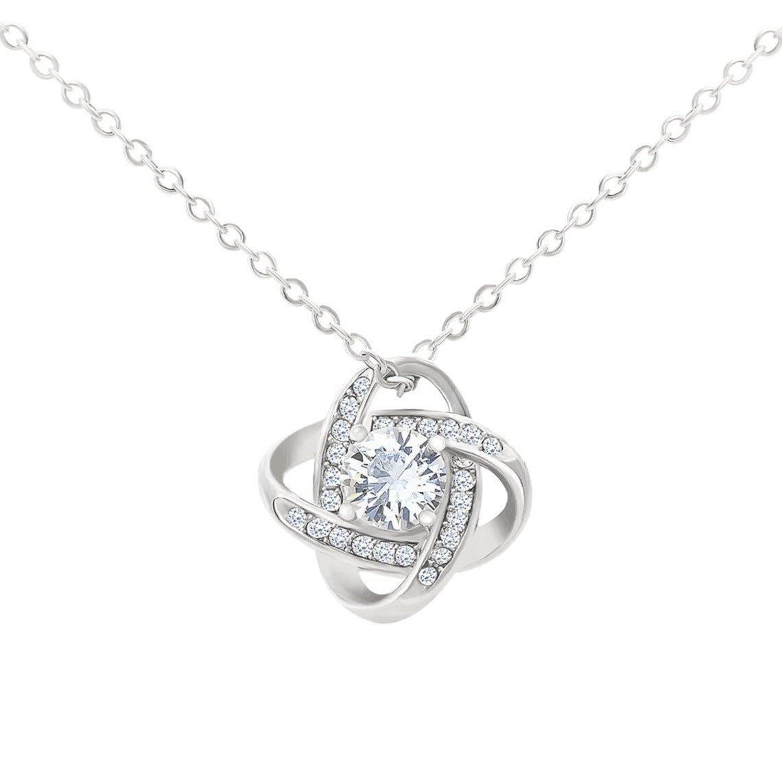 Trendy Eternal Four-Leaf Clover Necklace Pendant for Her