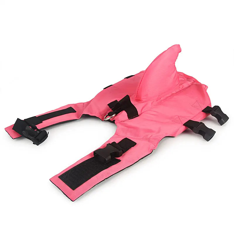 Dog Life Vest Summer Shark Pet Life Jacket Dog Clothes Dogs Swimwear Pets Swimming Suit