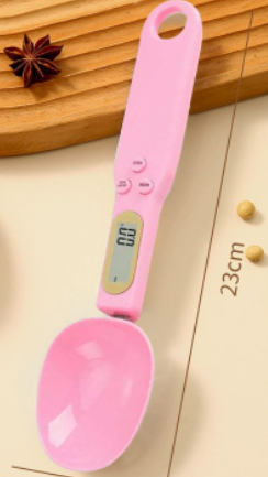Digital Kitchen Measuring Spoon Scale with LCD Display