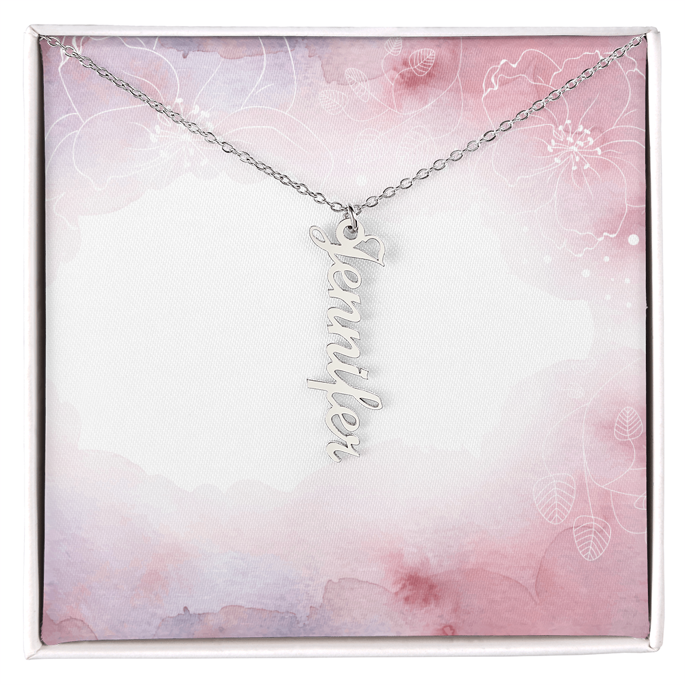 Personalized multi name necklace