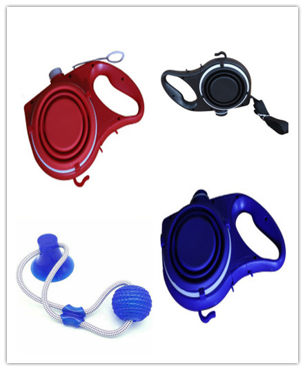 Hydra Walk Pet Leash with Water Bottle Cup